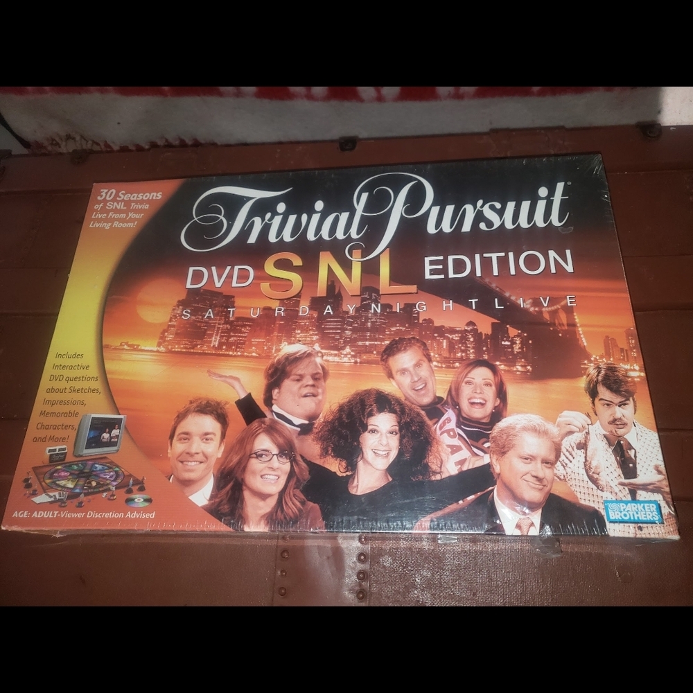 Trivial Pursuit DVD SNL Edition Brand New Factory Sealed - BUY 1 ITEM GET 1 FREE